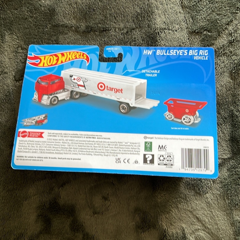 HW Bullseye's Big Rig Toy Truck - Picture 2 of 2